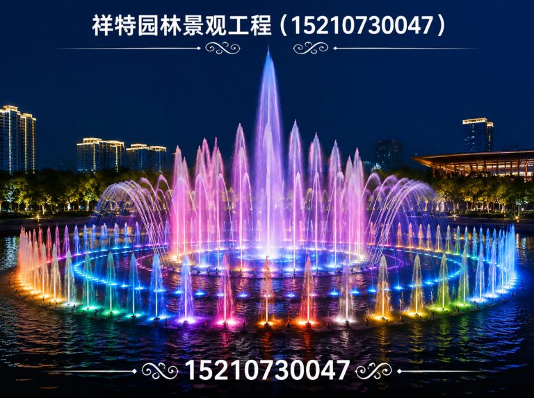 满城区喷泉工程展示图